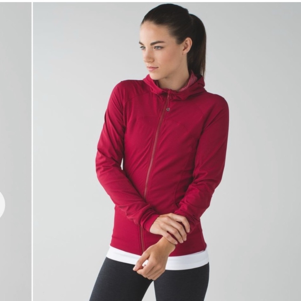 In Flux reversible jacket, great for layering